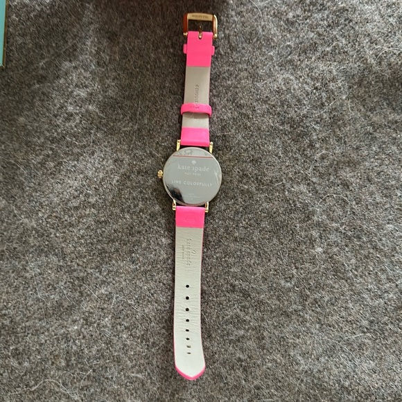 Kate Spade Leather Watch with Pearl Face - Picture 3 of 5